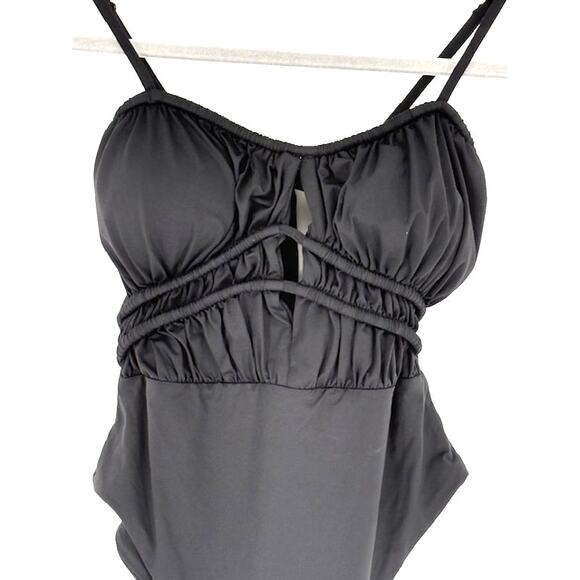 Becca Color Code Santorini One-Piece Swimsuit in Black – NWT! Size Large - Picture 3 of 8